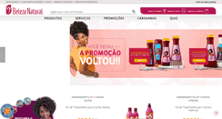 Desktop Screenshot of belezanatural.com.br