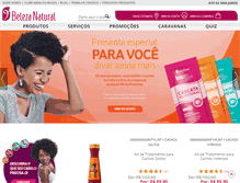 Tablet Screenshot of belezanatural.com.br